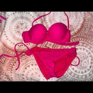 Cute pink bikini